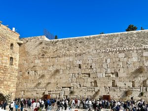 A visão inesquecível do Muro das Lamentações