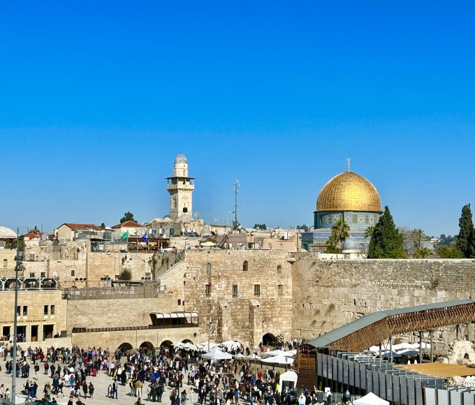 O Muro das Lamentações, principal atração o que ver em Jerusalém em 1 dia