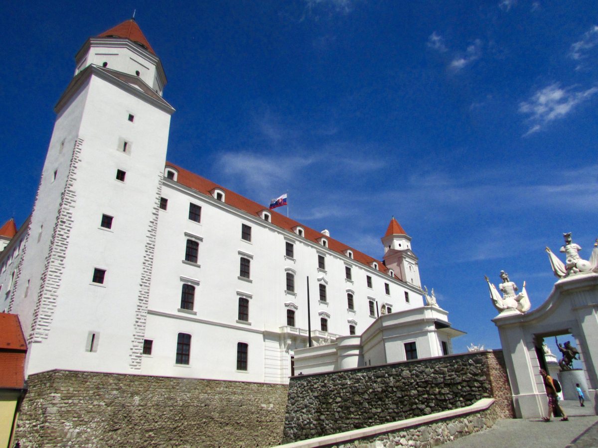 Fachada do Castelo de Bratislava