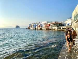 O centro de Mykonos Town é um dos melhores onde ficar em Chora