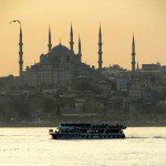 Passeio de barco no Bósforo em Istambul