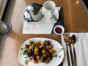 Almoço da primeira classe