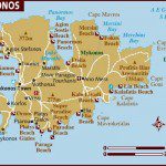 Mapa de onde ficar em Mykonos