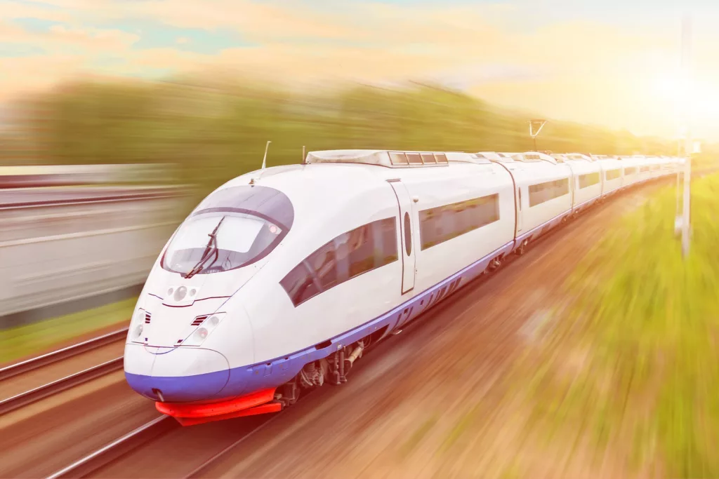 Trem na Europa com desconto